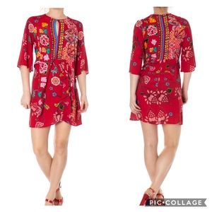 Desigual Giulia Twist Front Dress sz 8 EUC